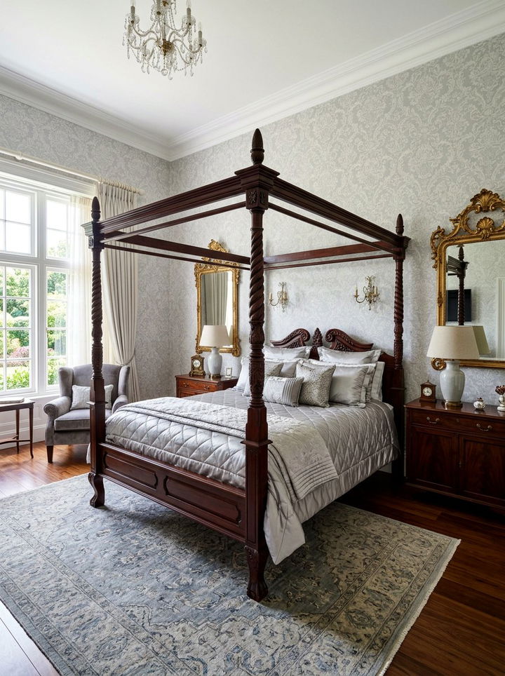 30 Calming Bedroom Neutral Wallpapers for a Serene Retreat