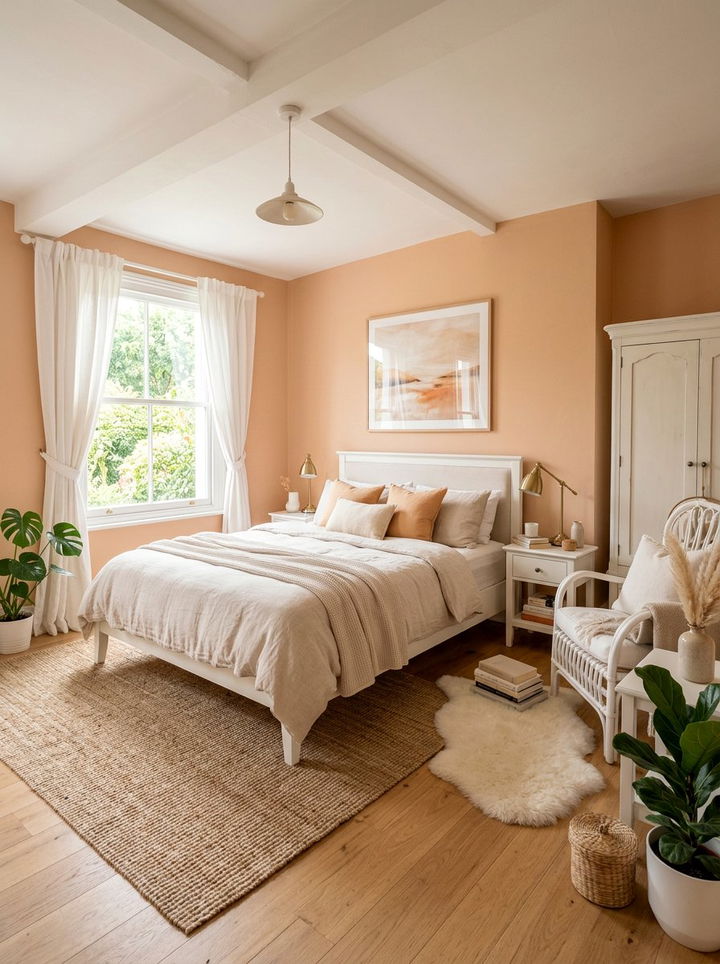 Light terracotta bedroom - 30 terracotta bedroom ideas