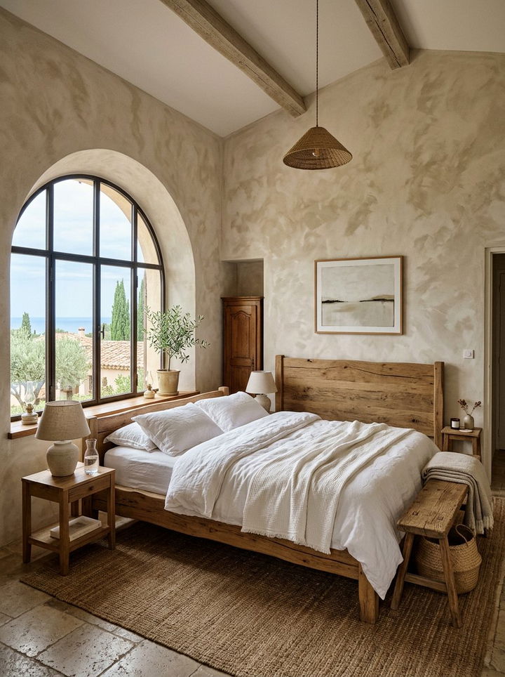 Lime Wash Paint - 30 bedroom wall texture ideas