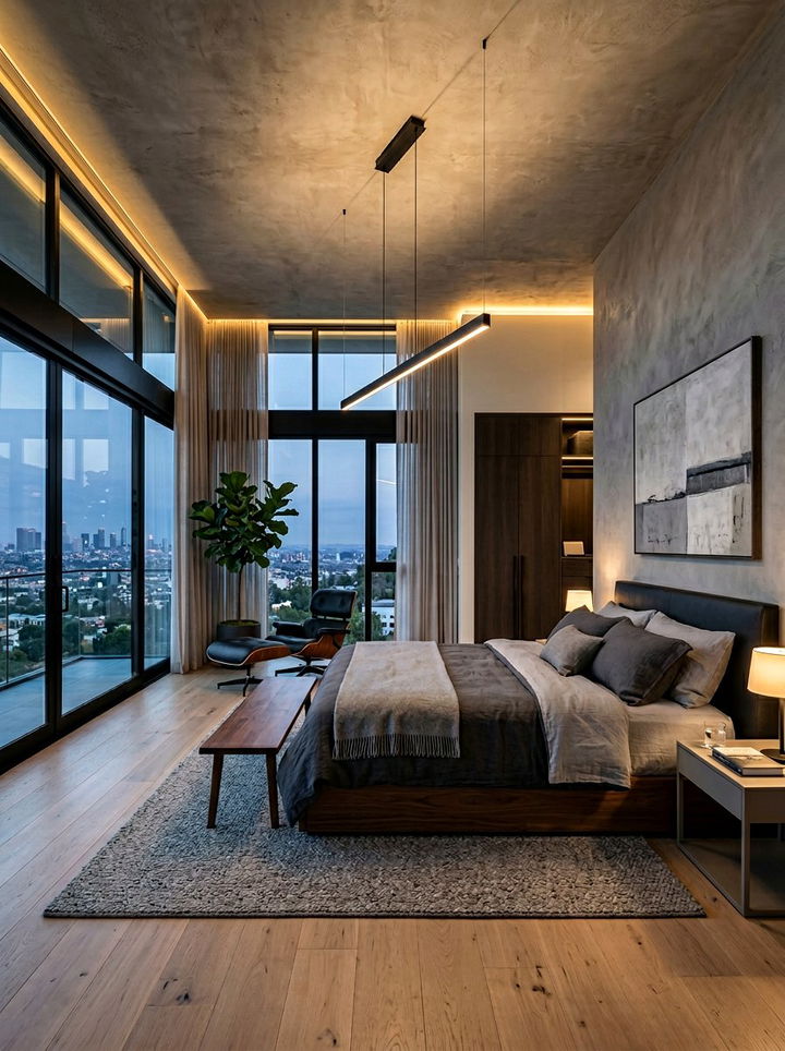 Linear Pendant Light - 30 bedroom pendant lights