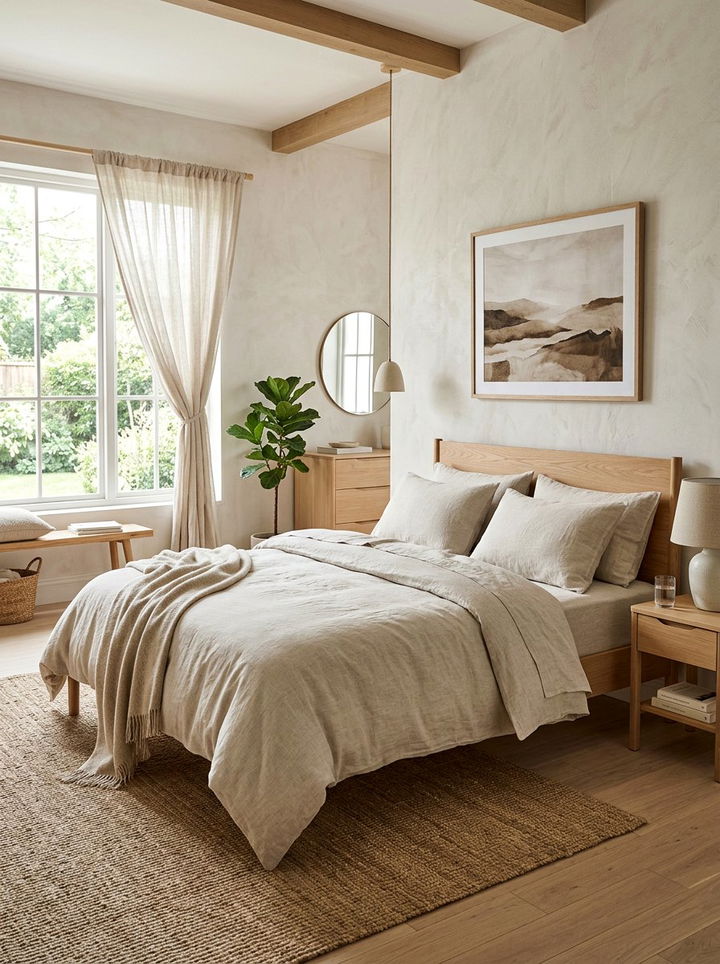 Linen Bedding Bedroom - 30 Southwestern bedroom ideas