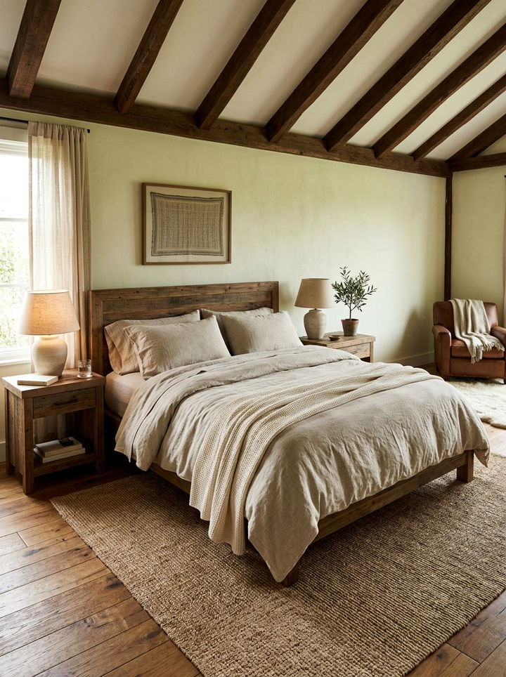 Linen Bedding Set - 30 insomnia bedroom ideas