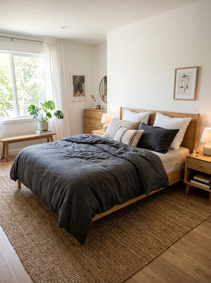 Linen Duvet Cover - 30 bedroom refresh ideas