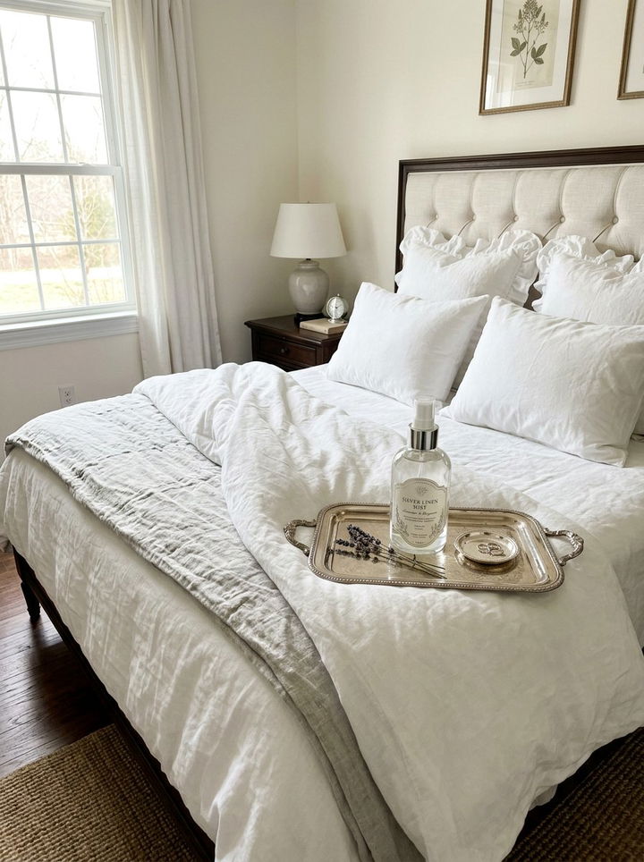 Linen Spray Bottle - 30 bedroom aromatherapy ideas