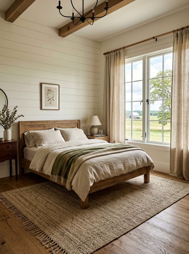 Linen Window Panels - 30 bedroom drapes