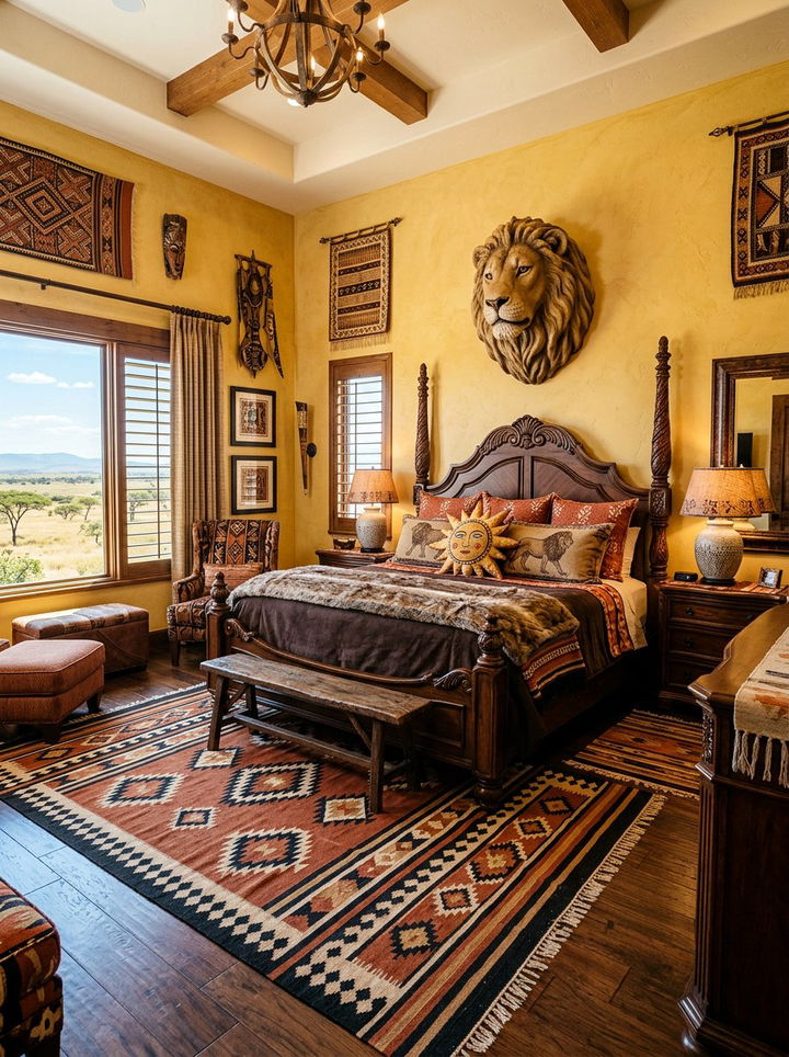 Lion King Bedroom - 30 animal themed bedroom ideas