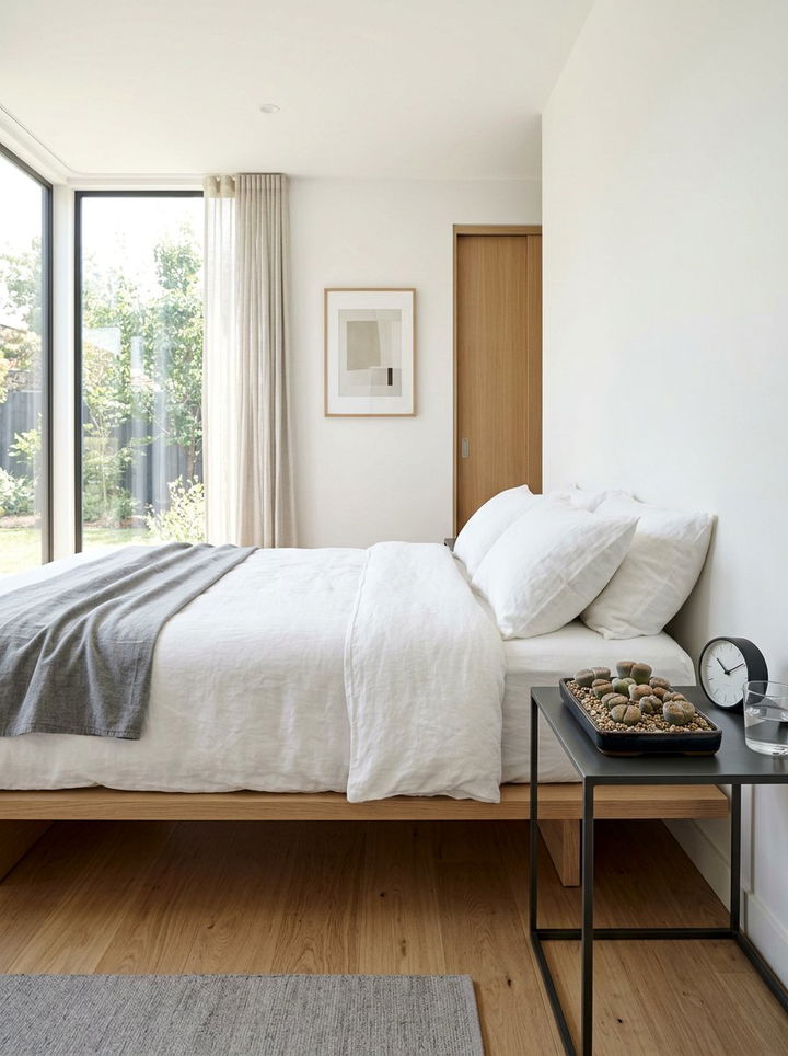 Lithops minimal bedroom style - 30 bedroom succulents