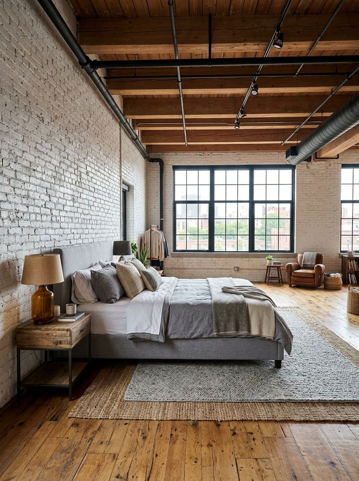 Loft Neutral Bedroom - 30 neutral tone bedroom ideas