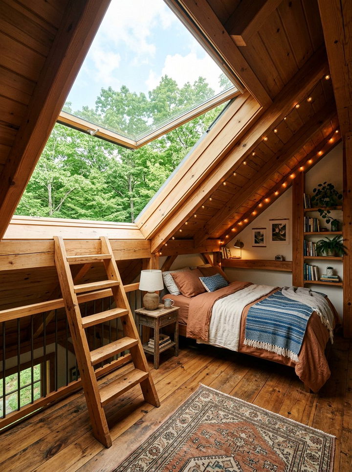 Loft Skylight - 30 bedroom skylights