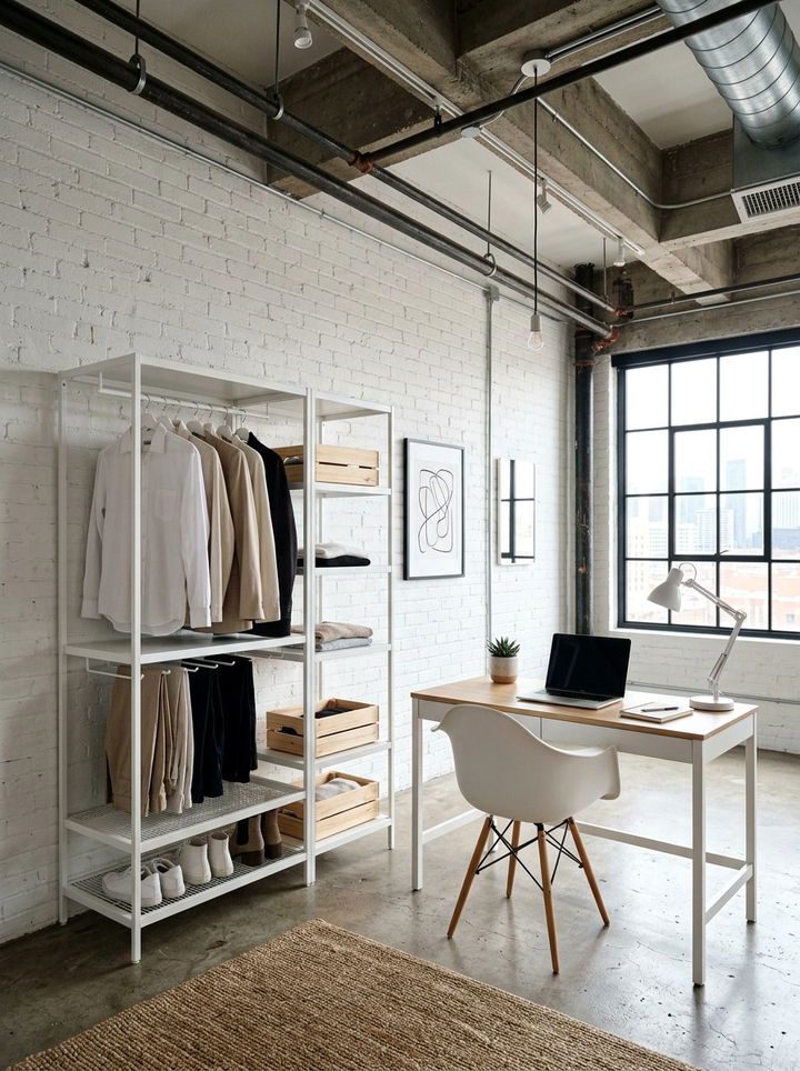 Loft Style White Furniture - 30 bedroom white furniture ideas