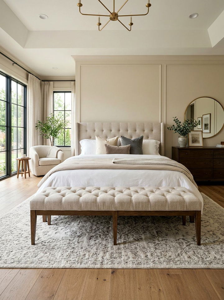 Long Bench For King Bed - 30 bedroom upholstered benches