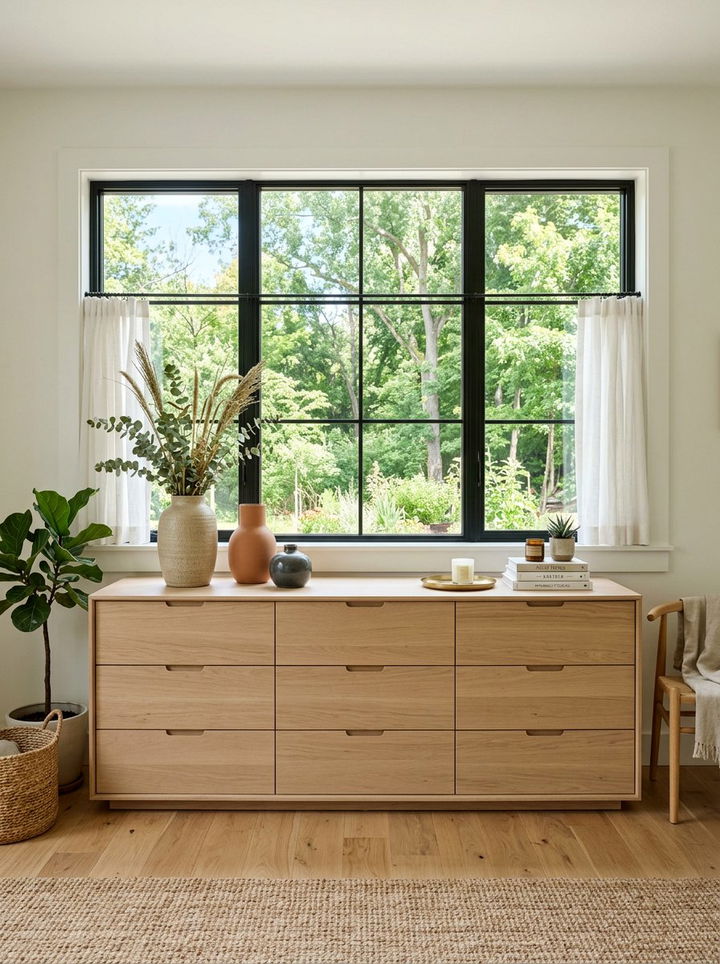 Long Low Profile Dresser - 30 bedroom dresser ideas