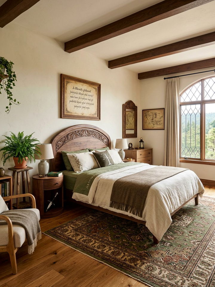 Lord of the Rings bedroom - 30 nerd bedroom ideas