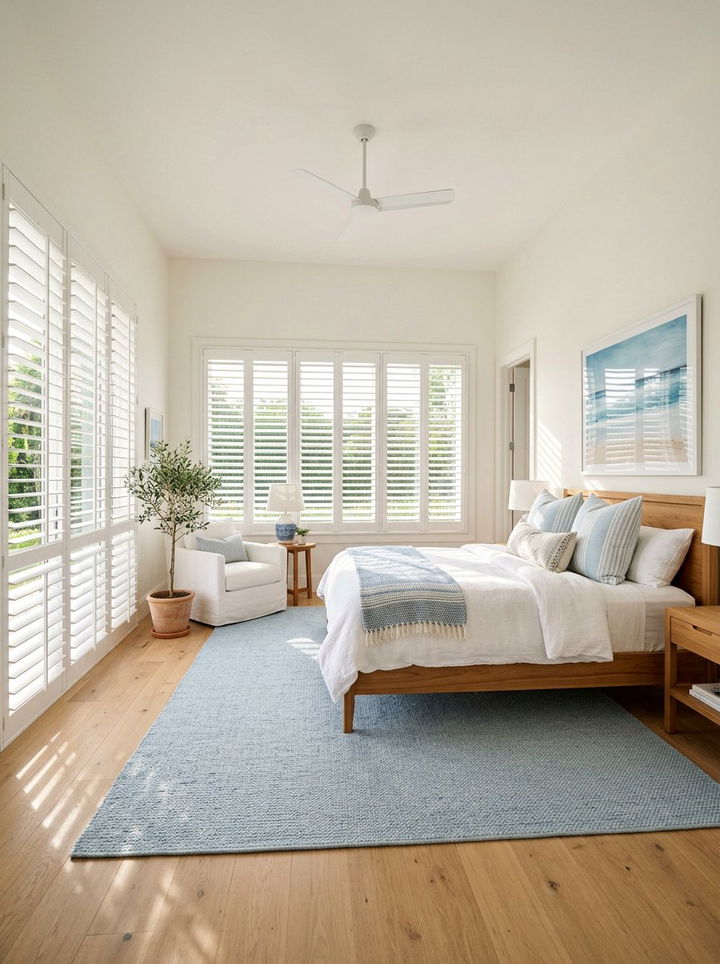 Louvered Shutters - 30 Caribbean bedroom ideas