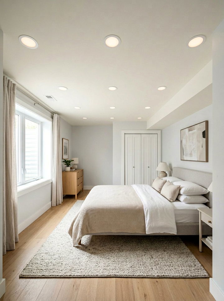 Low Ceiling Recessed Lighting - 30 bedroom recessed lighting ideas
