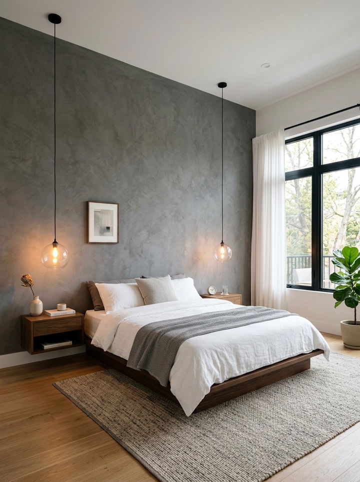 Low Hanging Pendants Bedroom - 30 high ceiling bedroom ideas