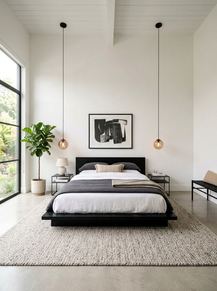 Low Profile Bed Bedroom - 30 masculine bedroom ideas