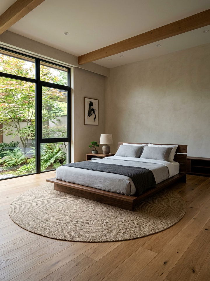 Low Profile Bed Frame - 30 sleep-friendly bedroom ideas