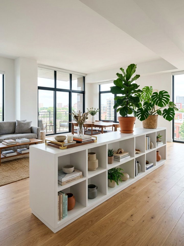 Low Profile Bookshelf Divider - 30 bedroom bookshelf dividers