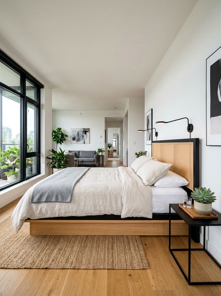 Low Profile Cane Headboard - 30 bedroom cane headboards