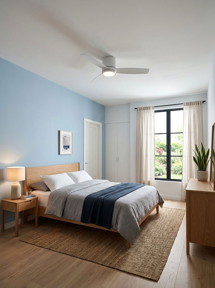 Low Profile Hugger Fan - 30 bedroom ceiling fans