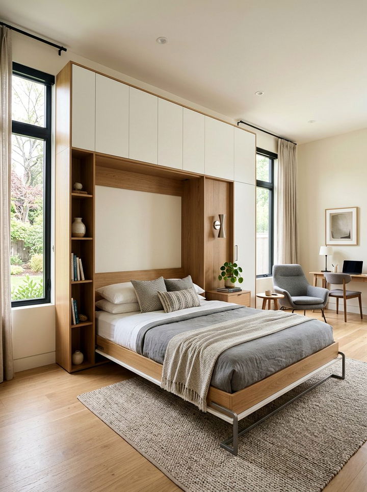 Low Profile Murphy Bed - 30 bedroom low profile beds