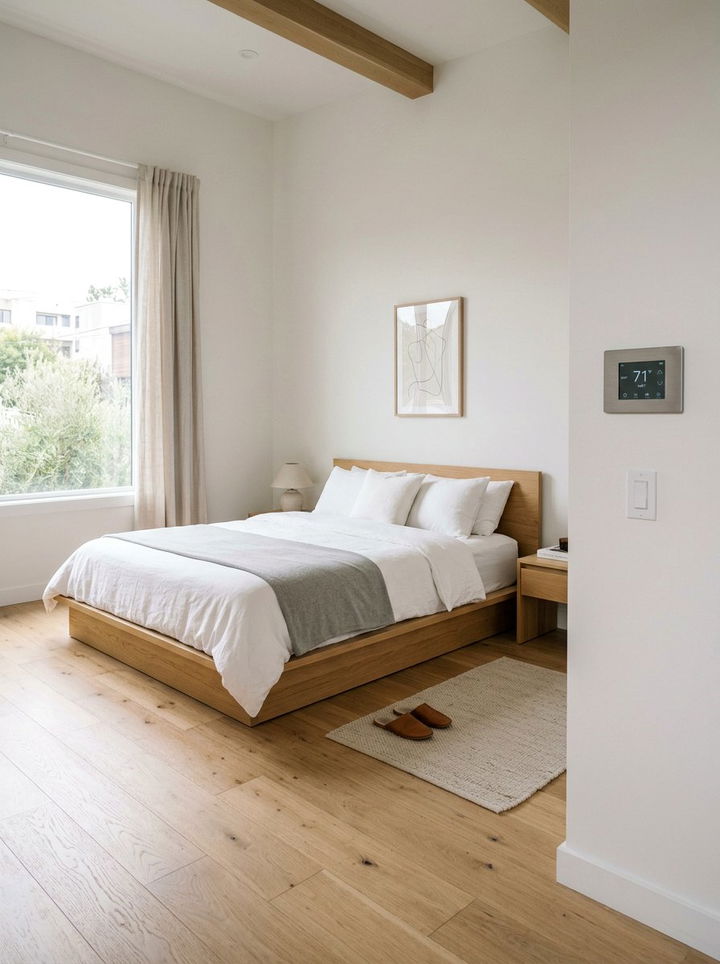 Low Profile Thermostat - 30 bedroom thermostats