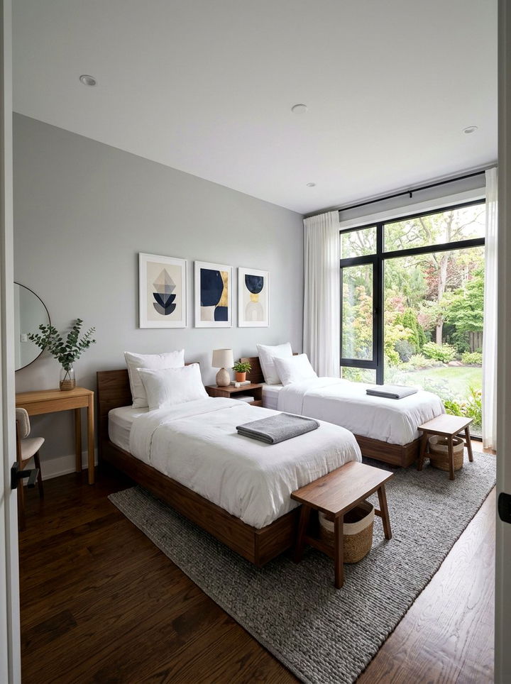 Low Profile Twin Bed Set - 30 twin bedroom sets