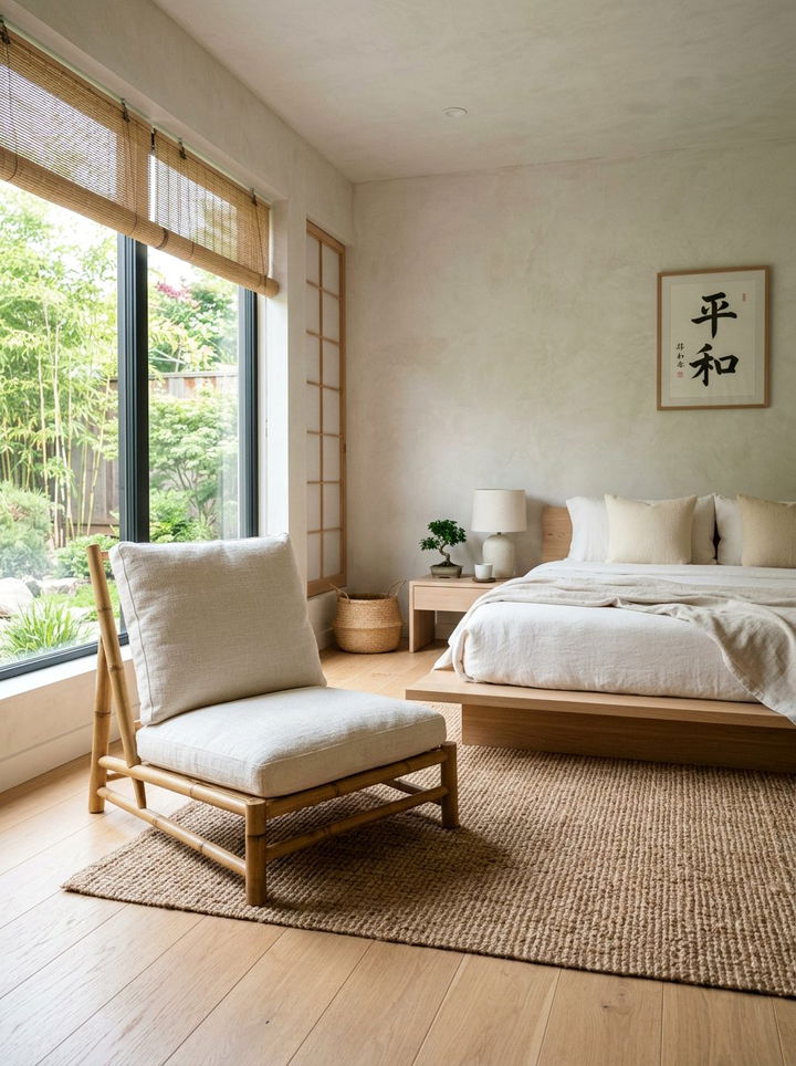 Low Profile Zen Chair - 30 bedroom chairs