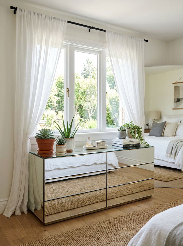 Low profile mirrored dresser - 30 bedroom mirrored dressers