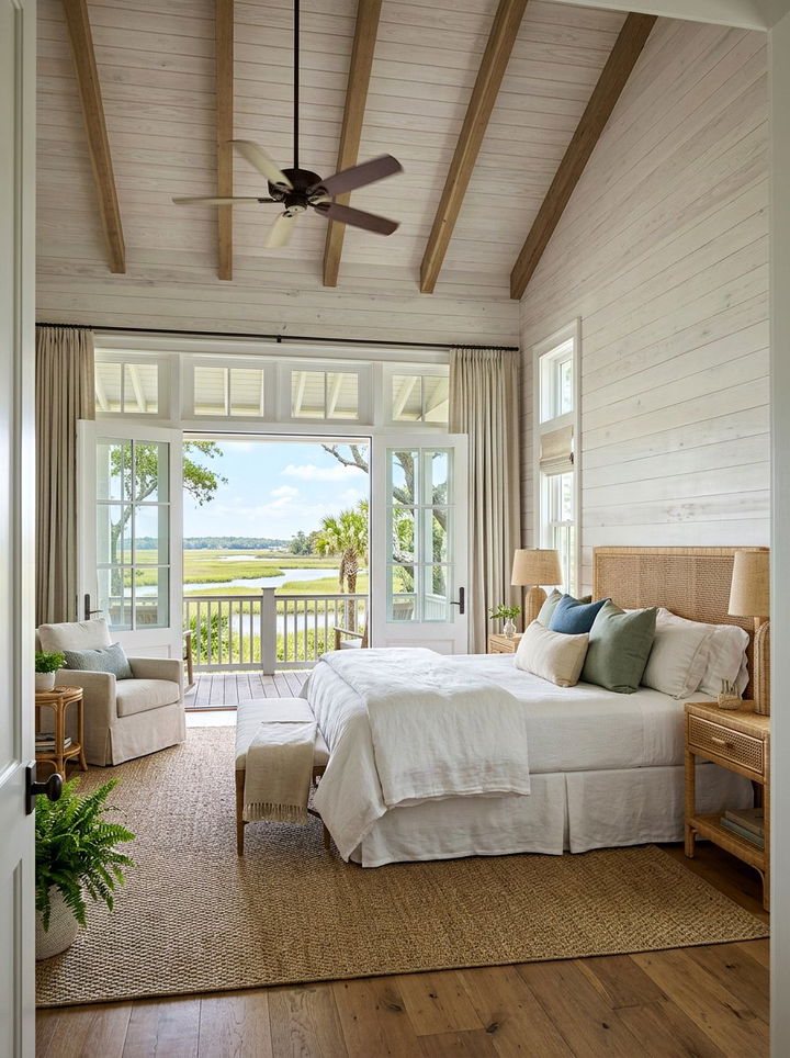 Lowcountry bedroom - 30 Southern bedroom ideas
