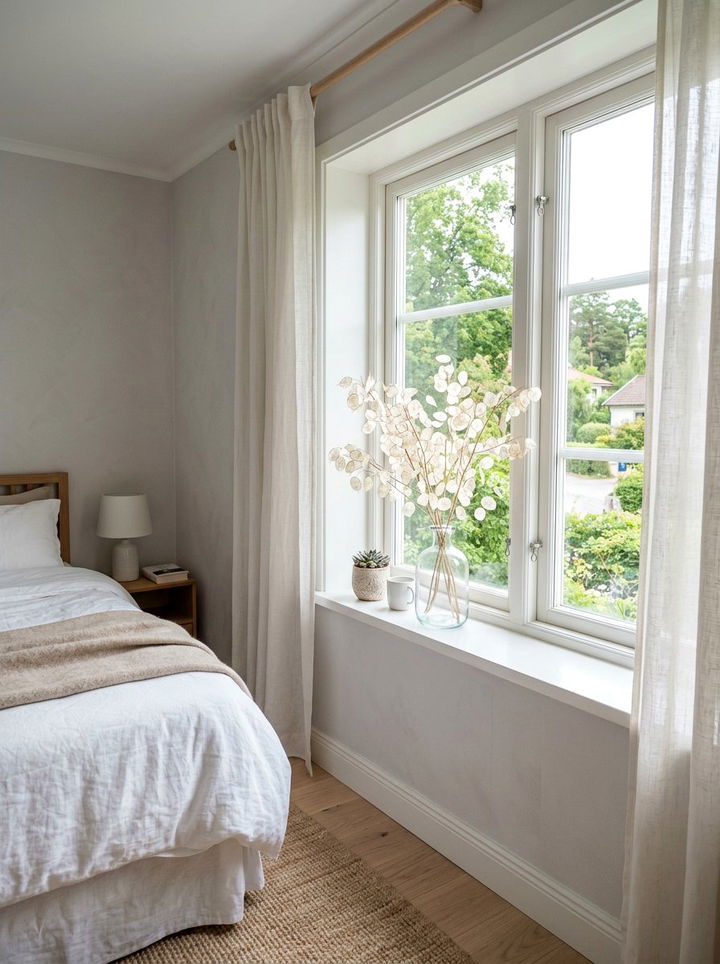 Lunaria Silver Dollar Arrangement - 30 bedroom dried flowers