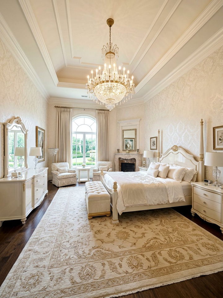 Luxury Antique White Bedroom - 30 antique white bedroom ideas
