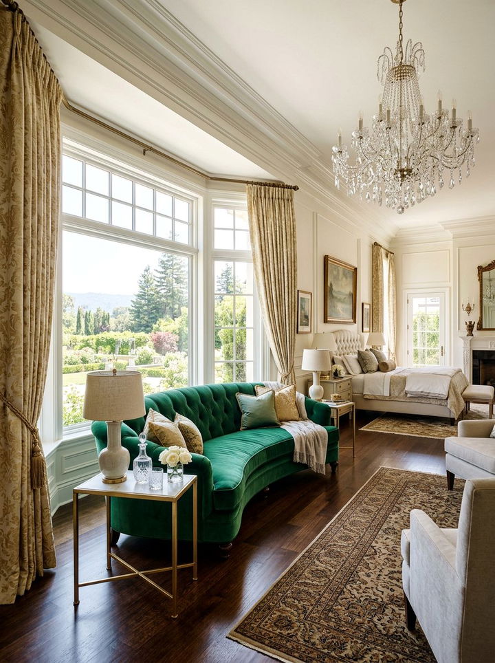 Luxury Bedroom Bay Window Sofa - 30 bedroom bay window ideas