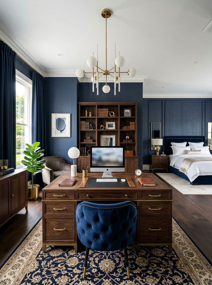 Luxury Bedroom Office - 30 bedroom workspace ideas