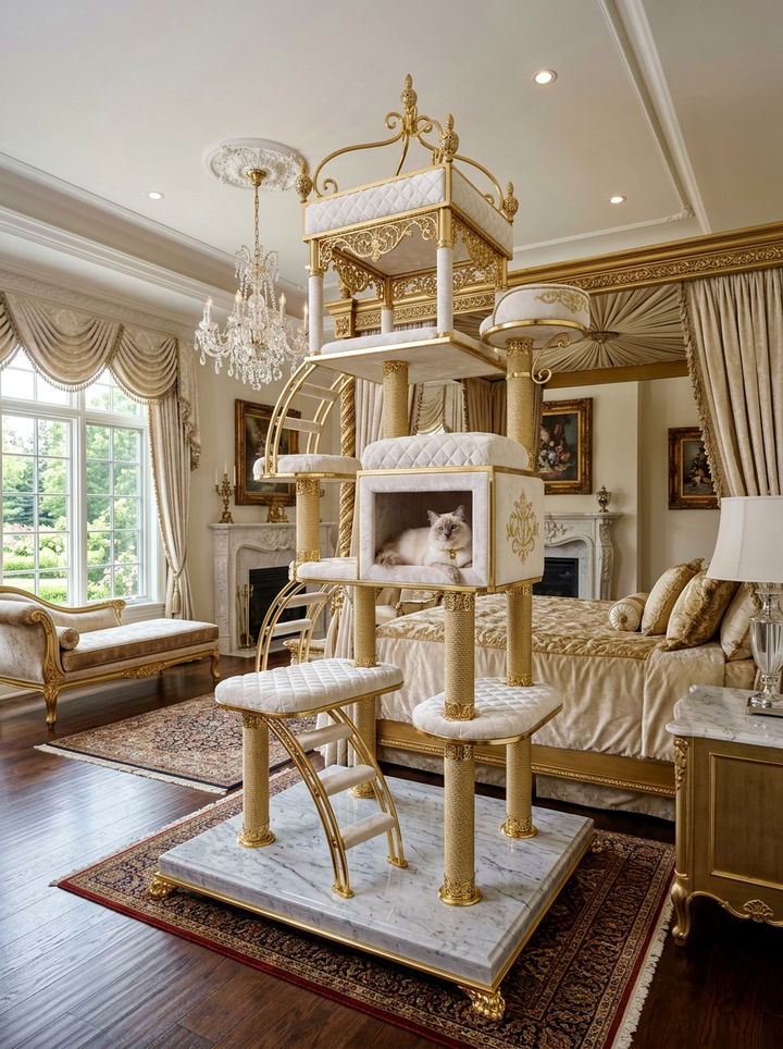 Luxury Cat Tree - 30 cat tree bedroom ideas