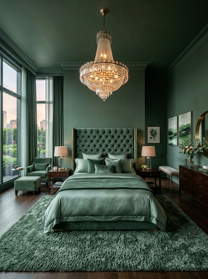 Luxury Eucalyptus Green Bedroom - 30 eucalyptus green bedroom ideas