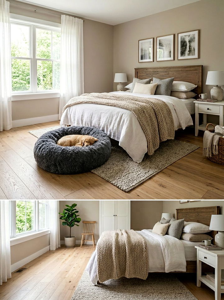 Luxury Faux Fur Dog Bed - 30 dog bed bedroom ideas