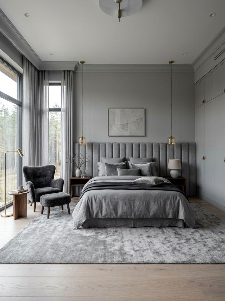 Luxury Gray Scandinavian Bedroom - 30 scandinavian gray bedroom ideas