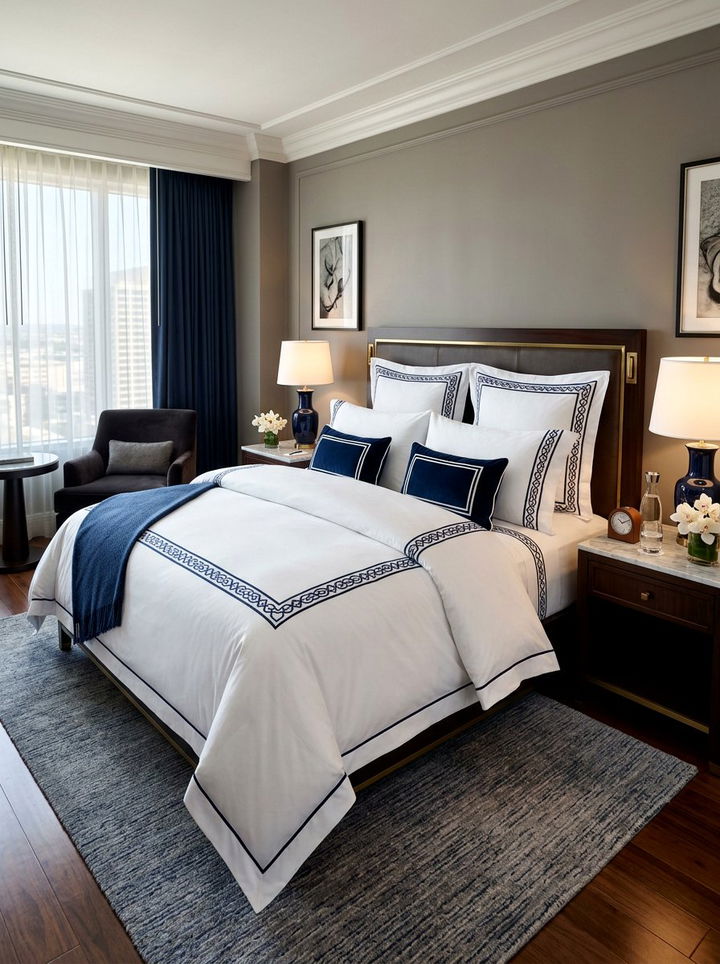 Luxury Hotel Bedding - 30 bedroom layered bedding ideas