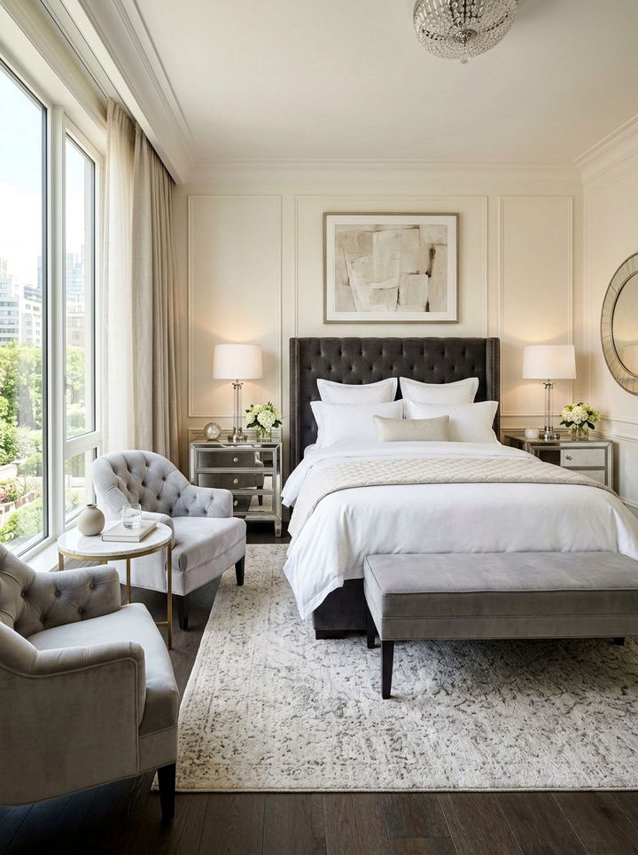 Luxury Hotel Style Master Bedroom - 30 couples bedroom ideas