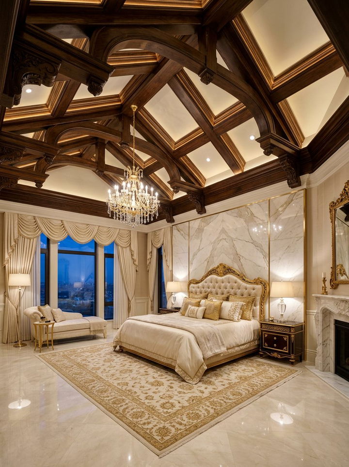 Luxury Master Bedroom Beams - 30 exposed beam bedroom ideas