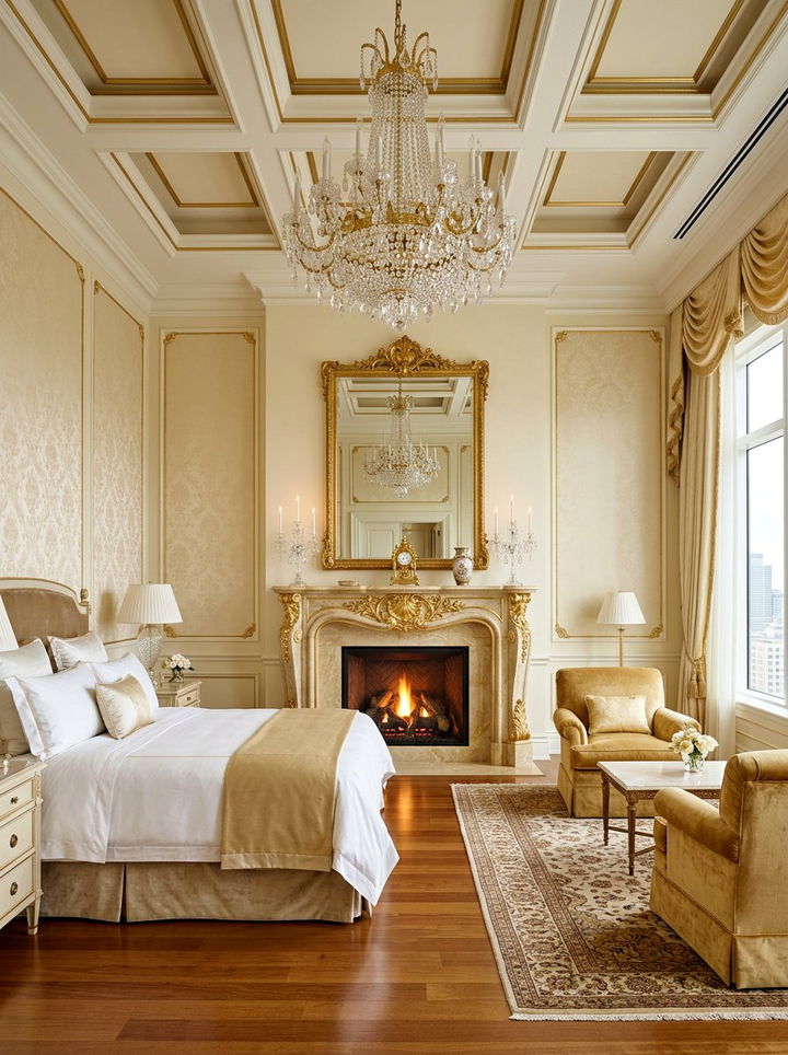 Luxury Master Bedroom Fireplace - 30 bedroom gas fireplace ideas