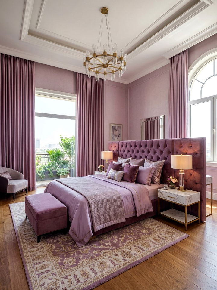 Luxury Mauve Bedroom - 30 mauve bedroom ideas
