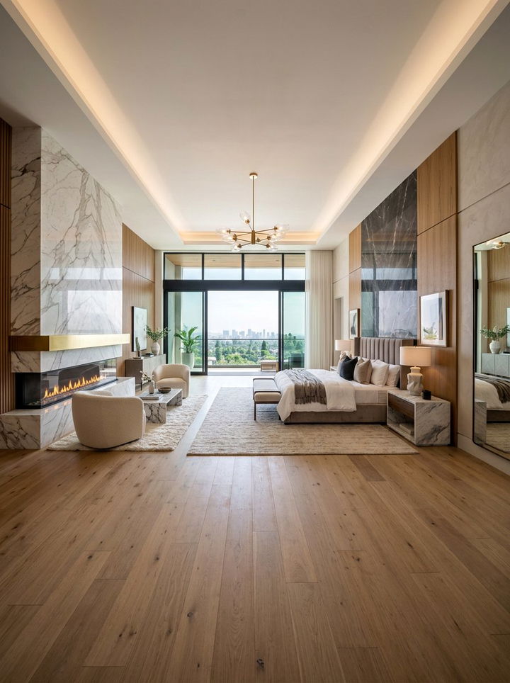 Luxury Open Plan Bedroom - 30 open concept bedroom ideas