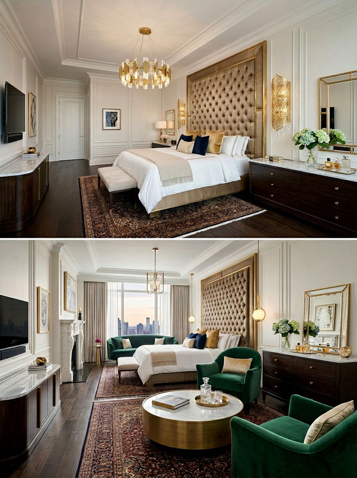 Luxury Suite Bedroom - 30 relaxation bedroom ideas