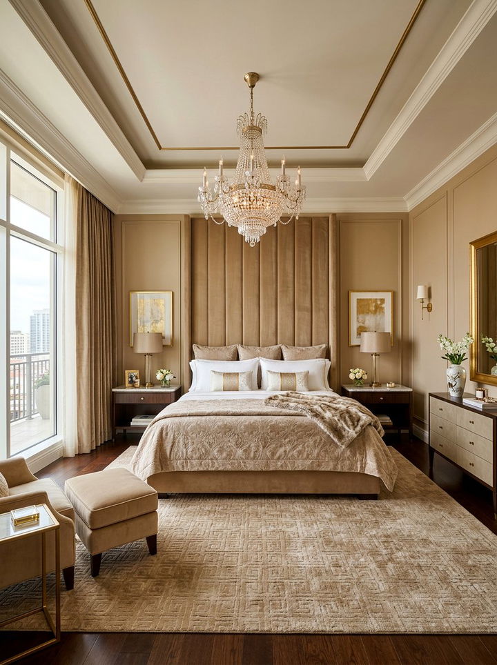 Luxury Tan Bedroom - 30 tan bedroom ideas