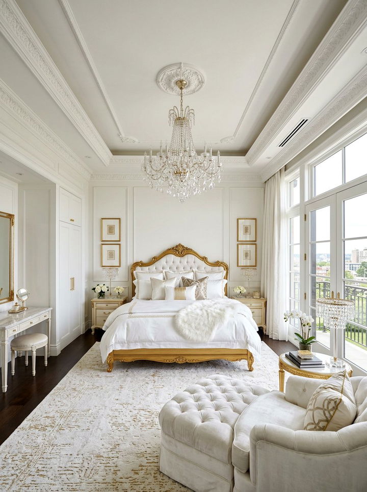 Luxury White Bedroom - 30 modern white bedroom ideas