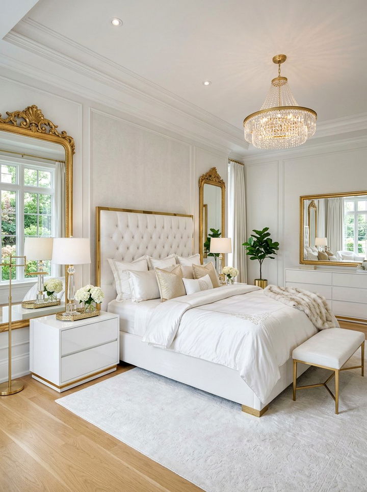 Luxury White Bedroom - 30 white bedroom decor ideas