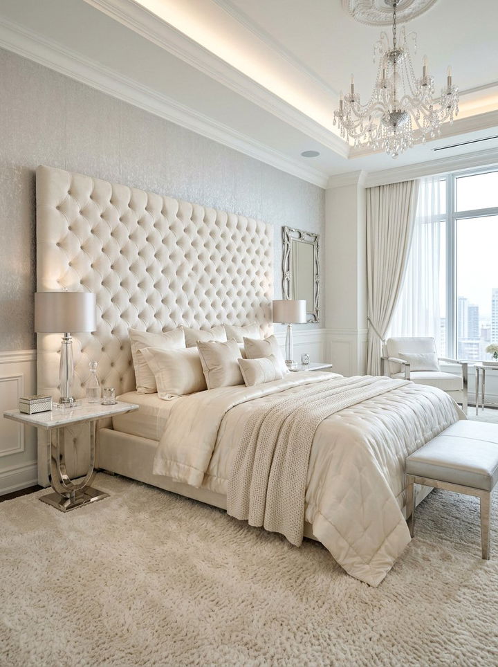 Luxury White Bedroom - 30 white bedroom design ideas